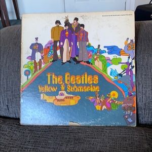 Original 1969 Yellow submarine vinyl.